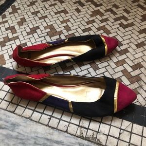 'ASOS' Colorblock Flat